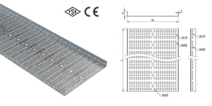 CTN SERIES Normal Type Cable Trays 1