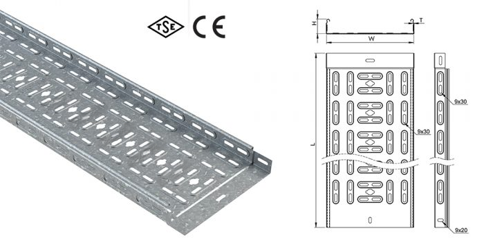 CTX SERIES Fast Fixing Type Cable Trays 1