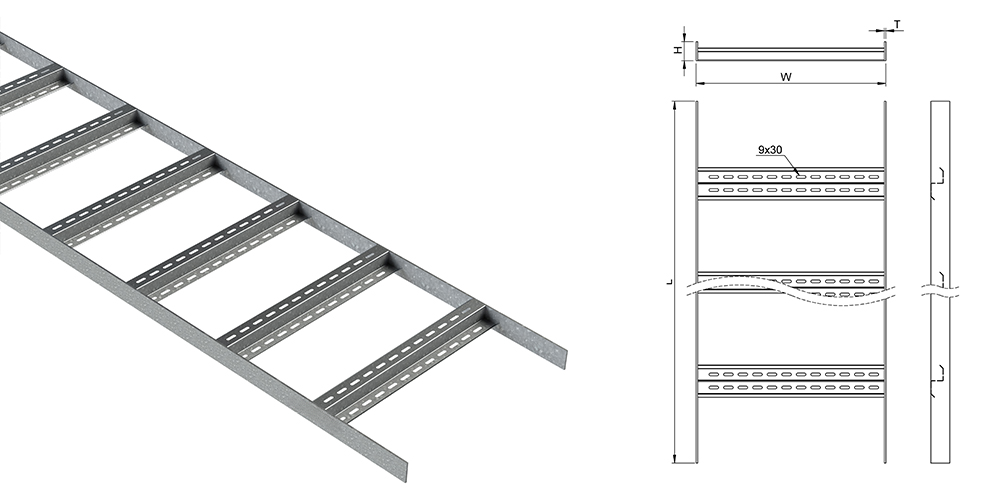 CTML SERIES Marine Type Cable Ladders